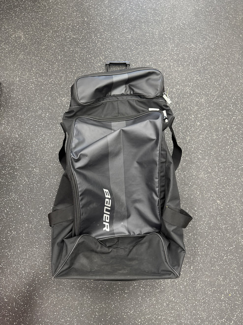 Vist Large View of Product Image Which is Used Bauer BAUER WHEEL BAG Sr Hockey Wheeled Black