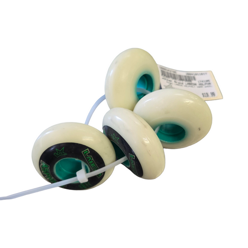 Vist Large View of Product Image Which is Used LABEDA ASLPHALT 59MM WHEEL Street Hockey Accessories White Senior