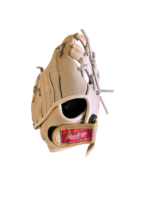 Vist Large View of Product Image Which is Used Rawlings HIGHLIGHT BB/SB Glove RH Throw Brown 10 1/2"