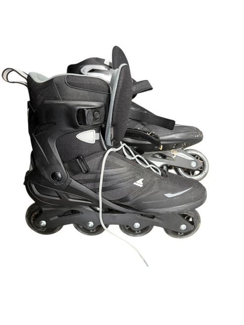 Vist Large View of Product Image Which is Used Rollerblade ZETRABLADE Senior Roller Quad Skates Black Senior 13