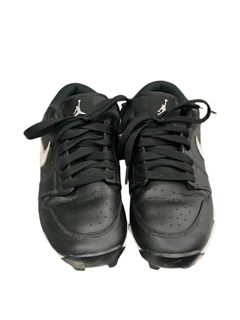 Vist Large View of Product Image Which is Used Nike HF6885-001 BB/SB Cleats Black Junior 02.5
