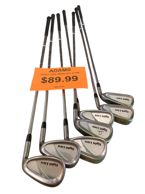 Vist Large View of Product Image Which is Used Adams TIGHT LIES Mens Iron Set RH 4I-PW