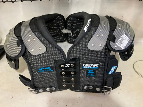 Vist Large View of Product Image Which is Used GEAR PRO TEC Z COOL FB Shoulder Pads Black XL