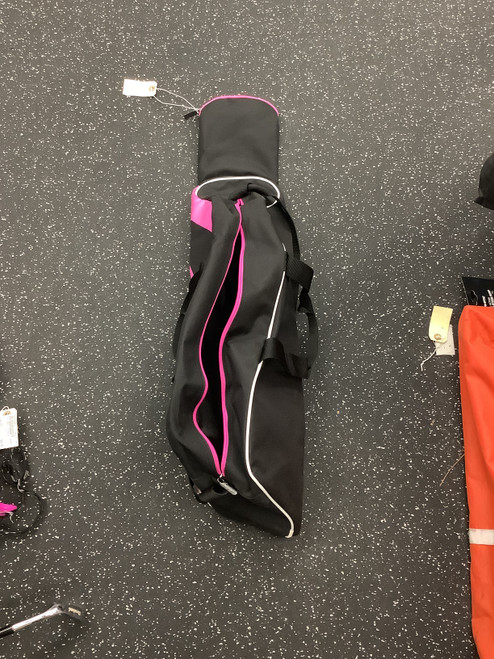 Vist Large View of Product Image Which is Used Easton CARRY BAG BB/SB Player Carry Bag Black And Pink