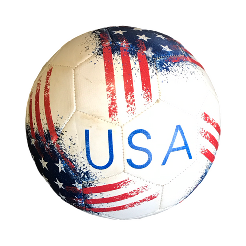 Vist Large View of Product Image Which is Used Baden USA All Size Soccer Ball White 4
