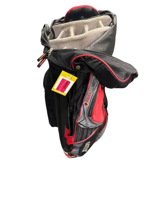 Vist Large View of Product Image Which is Used Datrek DG LIGHT Mens Cart Bag Black And Red