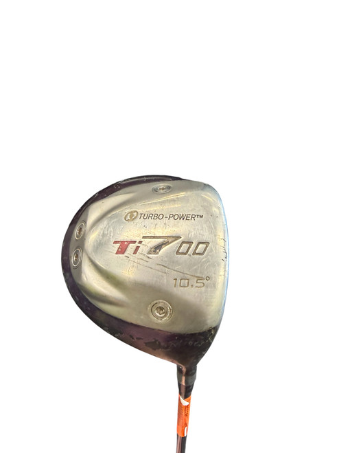 Vist Large View of Product Image Which is Used TURBO-POWER TI700 Mens Driver RH 10.5 Degree