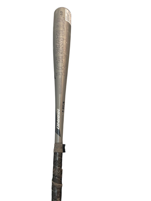 Vist Large View of Product Image Which is Used Louisville Slugger OMAHA BB/SB USA 2 5/8 Bat 29"