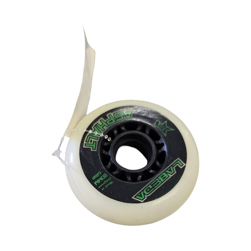Vist Large View of Product Image Which is Used LABEDA ASLPHALT 80MM WHEEL Street Hockey Accessories White Senior