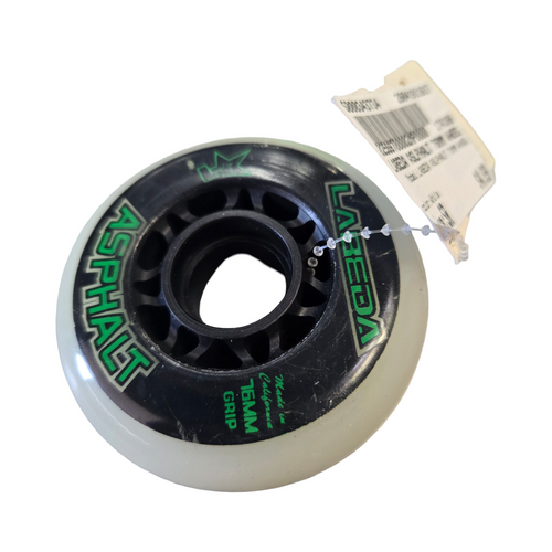 Vist Large View of Product Image Which is Used LABEDA ASLPHALT 76MM WHEEL Street Hockey Accessories White Senior