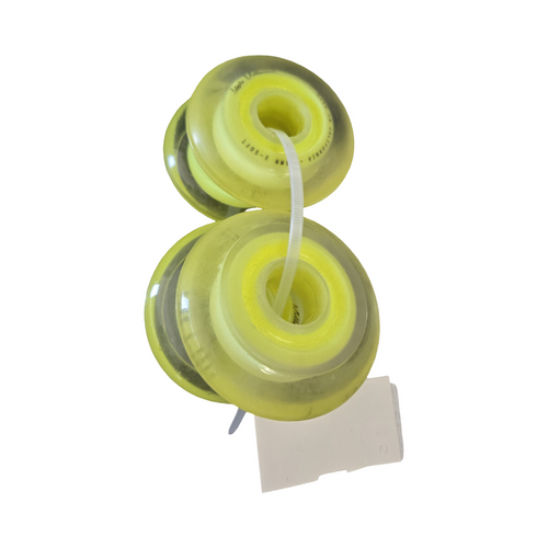 Vist Large View of Product Image Which is Used LABEDA MILLENIUM 76MM WHEELS Street Hockey Accessories Yellow Senior