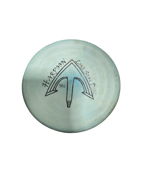 Vist Large View of Product Image Which is Used Lone Star Disc HARPOON Disc Golf Mid Range Teal