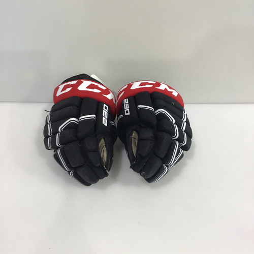 Vist Large View of Product Image Which is Used CCM 230 Youth Gloves Black 8"