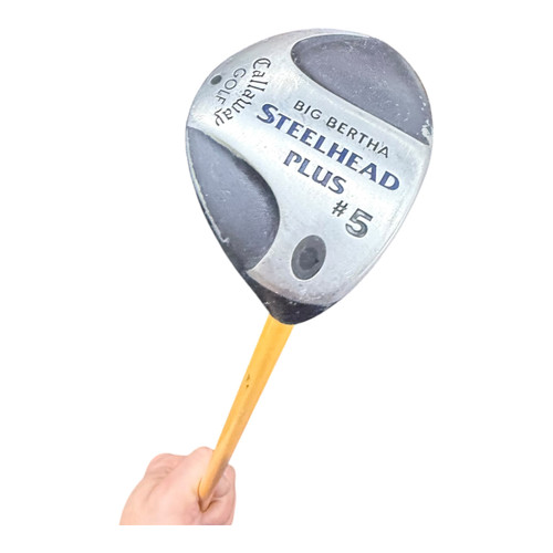 Vist Large View of Product Image Which is Used Callaway BIG BERTHA STEELHEAD PLUS Mens Fairway Wood RH 5 Wood