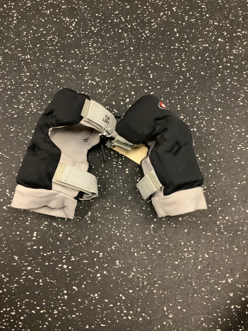 Vist Large View of Product Image Which is Used Warrior ADRENALINE 6.0 Lacrosse Arm Pads/Guards Black XS