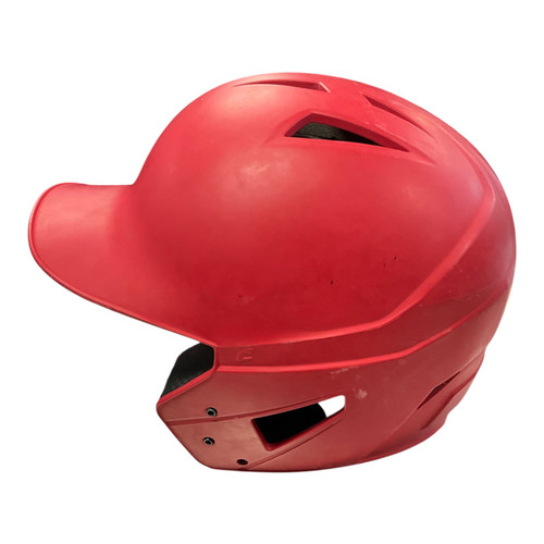 Vist Large View of Product Image Which is Used Champro HXJ Batting Helmet No Mask Red One Size