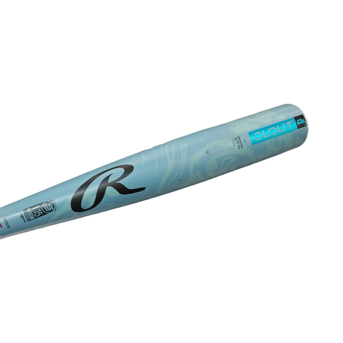 Vist Large View of Product Image Which is Used Rawlings CLOUT AI BB/SB USSSA 2 3/4 Bat 31"