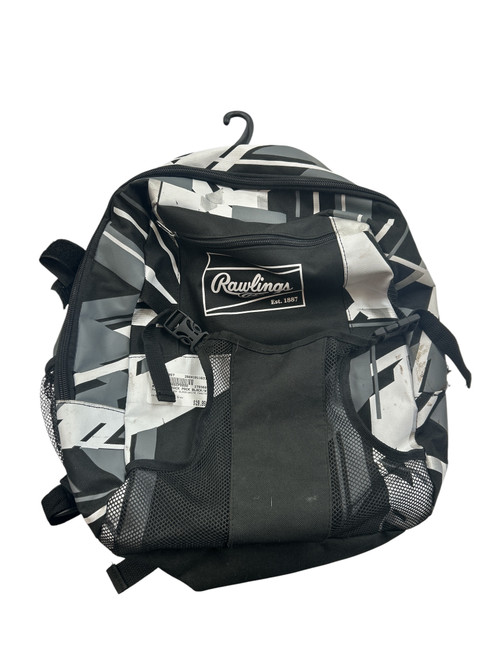 Vist Large View of Product Image Which is Used Rawlings BACK PACK BLACK/WHITE FRACTAL 