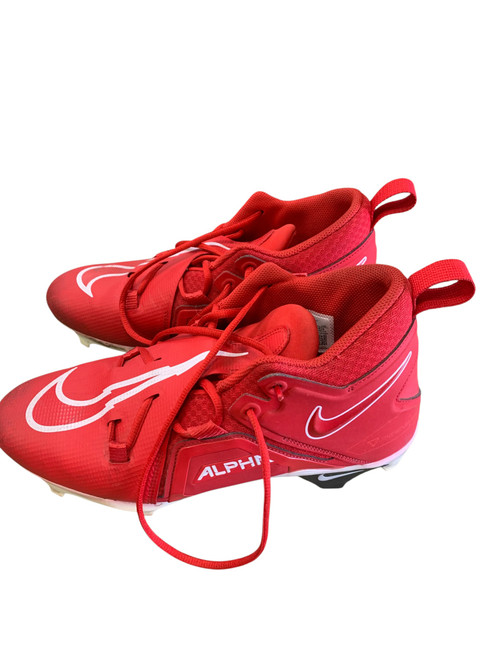 Vist Large View of Product Image Which is Used Nike Adult FB Cleats Red Senior 10