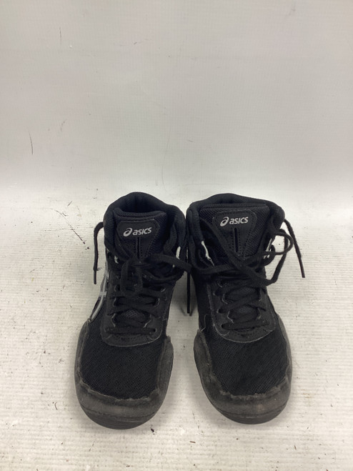 Vist Large View of Product Image Which is Used Wrestling Shoes Black Junior 01.5