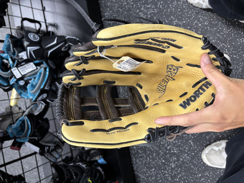 Vist Large View of Product Image Which is Used Worth SILENCER SS135 BB/SB Glove RH Throw Brown 13 1/2"