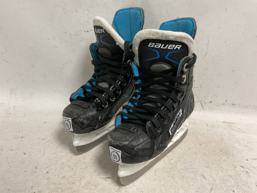 Vist Large View of Product Image Which is Used Bauer XLP Youth Hockey Skate Youth 11.0