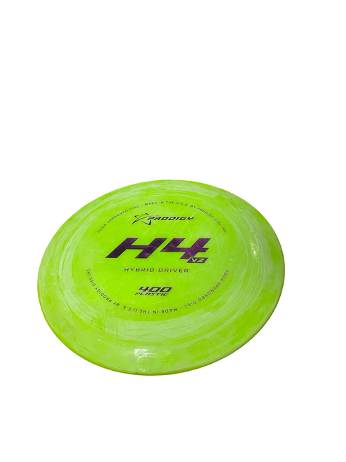 Vist Large View of Product Image Which is Used Prodigy H4 V2 Disc Golf Driver Green