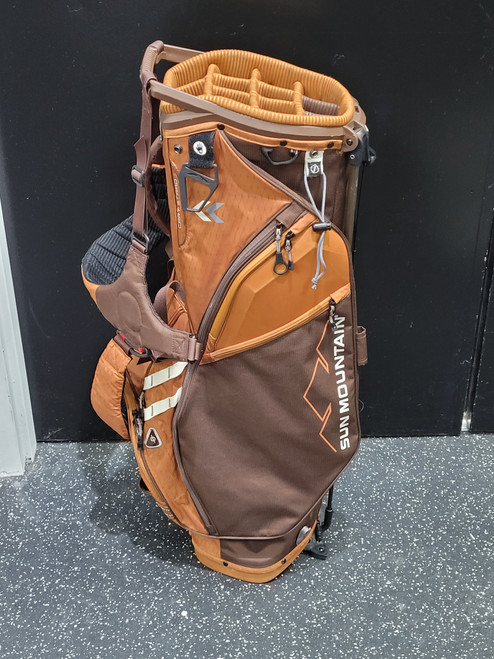 Vist Large View of Product Image Which is Used Sun Mtn 14 WAY STAND BAG Mens Stand Bag Brown