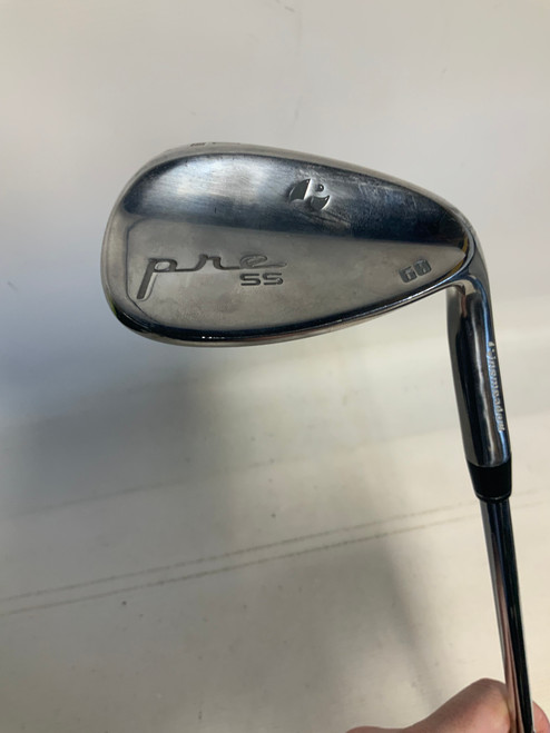 Vist Large View of Product Image Which is Used Pinemeadow PRE SS Golf Wedge Mens RH 60 Degree
