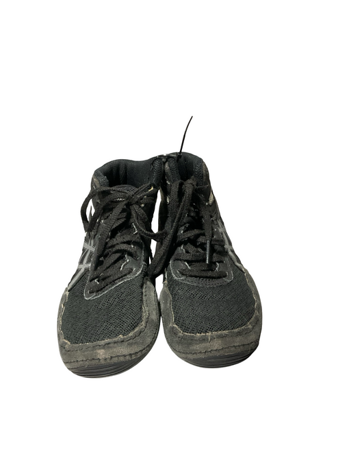 Vist Large View of Product Image Which is Used Asics Wrestling Shoes Black Junior 01.5