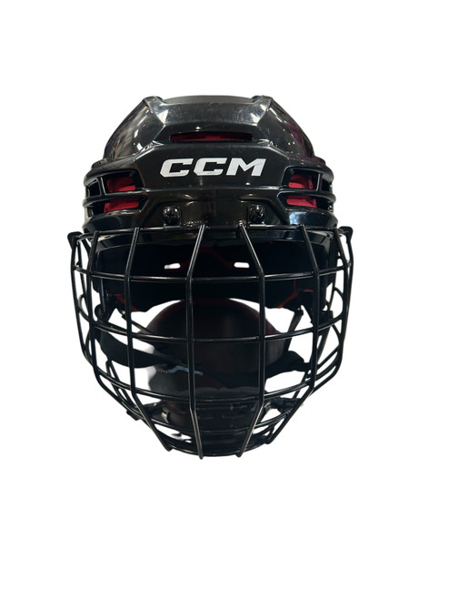 Vist Large View of Product Image Which is Used CCM TACKS 70 COMBO SM HELMET 