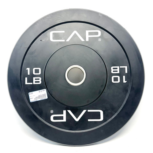 Vist Large View of Product Image Which is Used Cap BUMPER Olympic Plate (Each) 10 lb