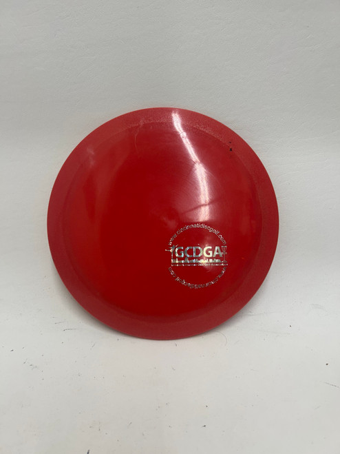 Vist Large View of Product Image Which is Used GCDGA Disc Golf Driver Red