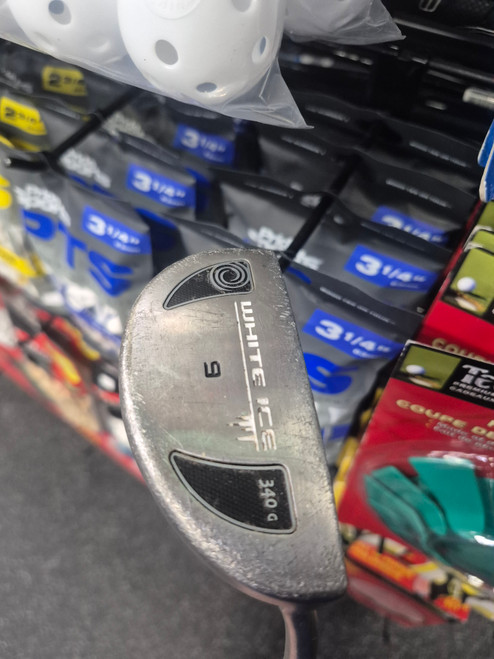 Vist Large View of Product Image Which is Used Odyssey WHITE ICE 9 Mens Putter RH