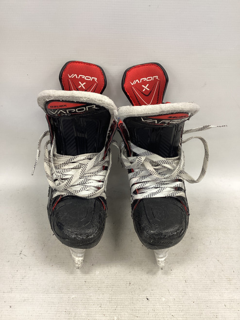Vist Large View of Product Image Which is Used Bauer VAPOR 3X PRO Junior Hockey Skate Junior 02.5