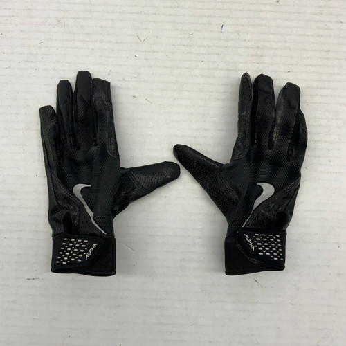 Vist Large View of Product Image Which is Used Nike BB/SB Batting Gloves Black LG