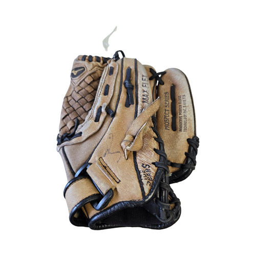 Vist Large View of Product Image Which is Used Mizuno POWER CLOSE BB GLOVE BB/SB Glove RH Throw Brown 11"