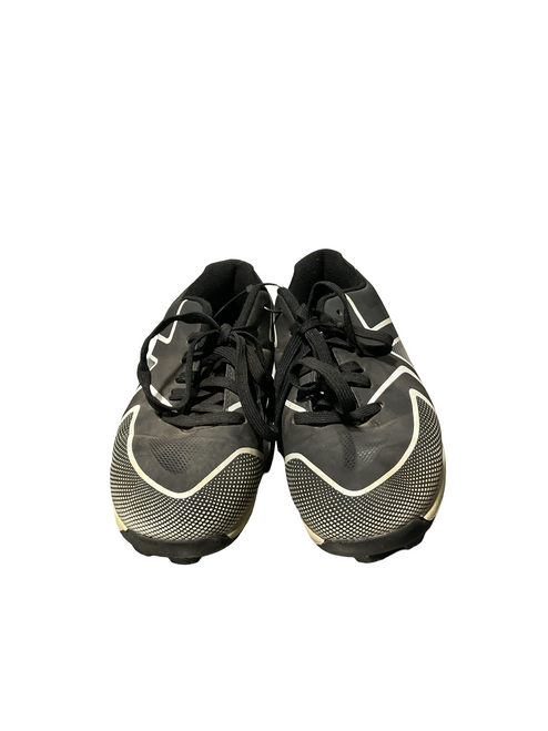 Vist Large View of Product Image Which is Used Athletic Works BLK/WHT CLEATS BB/SB Cleats Black Youth 13.0