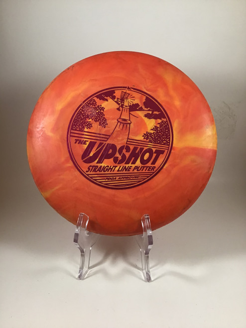 Vist Large View of Product Image Which is Used LIGHTNING THE UPSHOT Disc Golf Mid Range Orange 173g