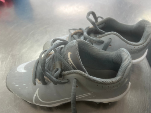Vist Large View of Product Image Which is Used Nike FASTFLEX BB/SB Cleats Grey Youth 13.0