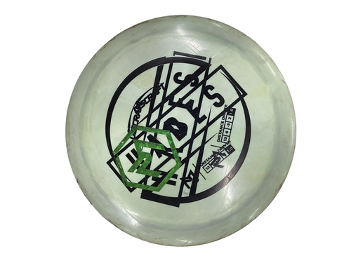 Vist Large View of Product Image Which is Used Discraft HADES Disc Golf Driver Green