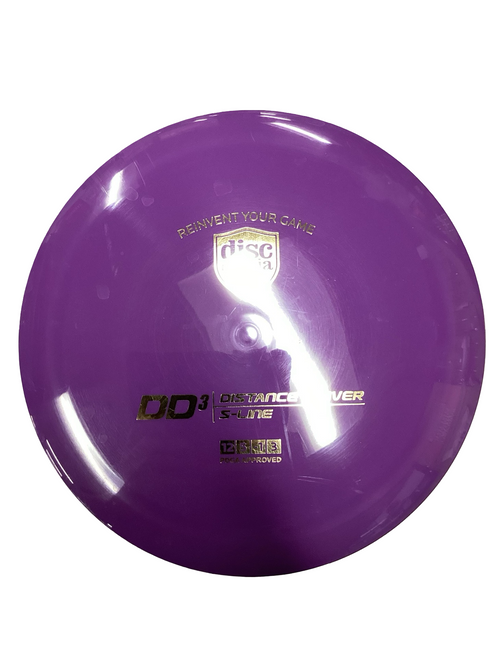 Vist Large View of Product Image Which is Used Discmania DD 3 Disc Golf Driver Purple