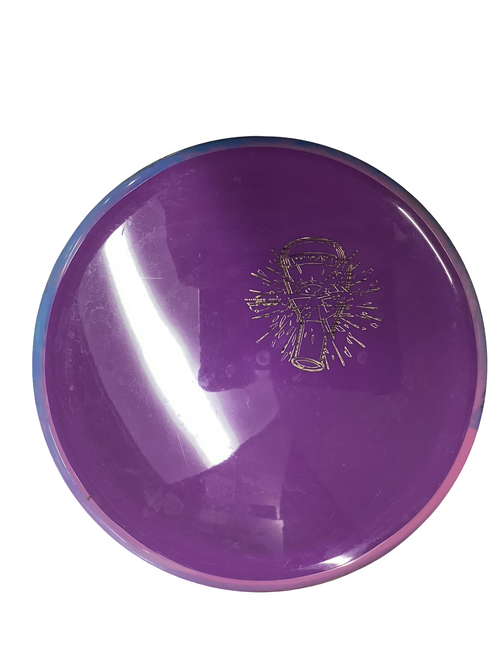 Vist Large View of Product Image Which is Used MVP HEX Disc Golf Driver Purple