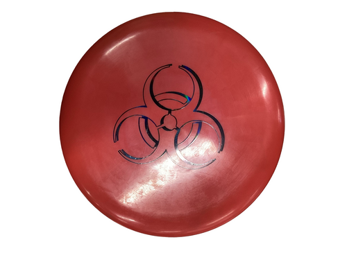 Vist Large View of Product Image Which is Used Gateway CHEIF Disc Golf Putter Red
