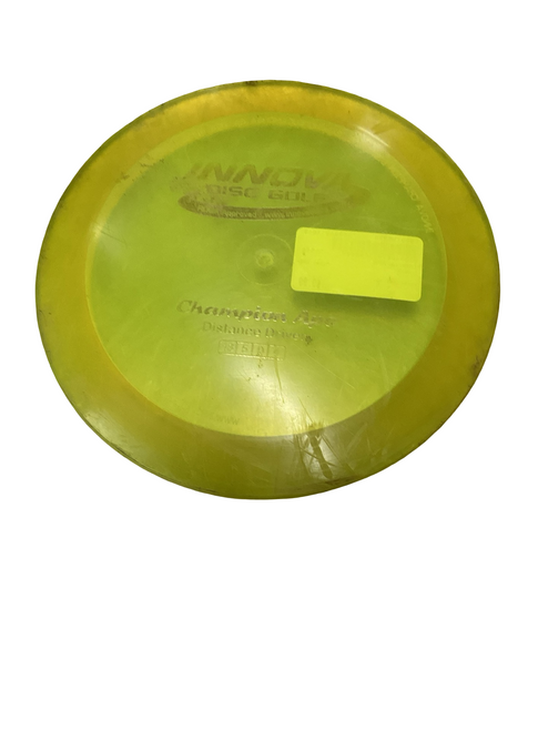 Vist Large View of Product Image Which is Used Innova APE Disc Golf Driver Yellow