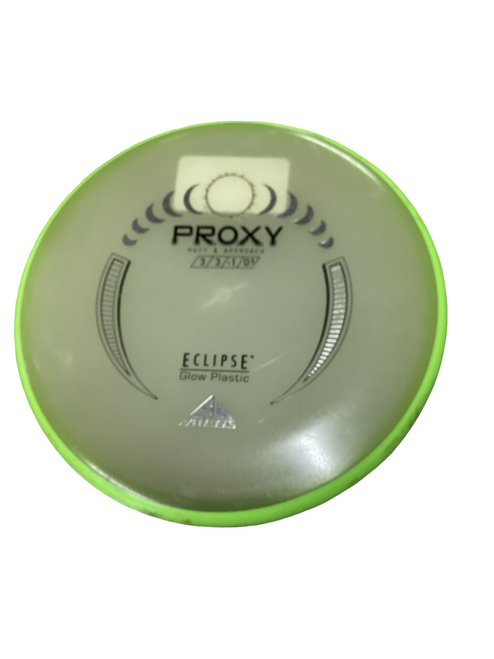 Vist Large View of Product Image Which is Used MVP PROXY Disc Golf Putter Green