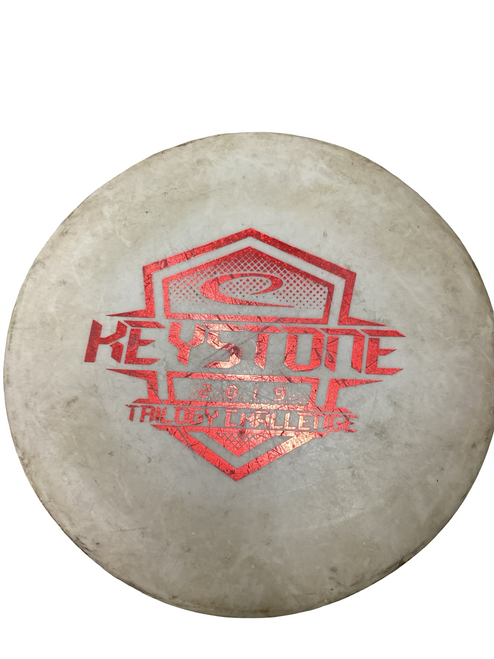 Vist Large View of Product Image Which is Used Latitude 64 KEYSTONE Disc Golf Putter White