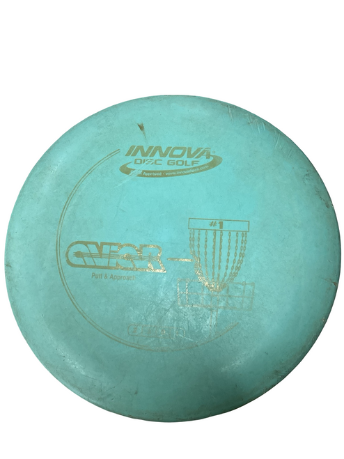 Vist Large View of Product Image Which is Used Innova AVIAR Disc Golf Putter Navy Blue