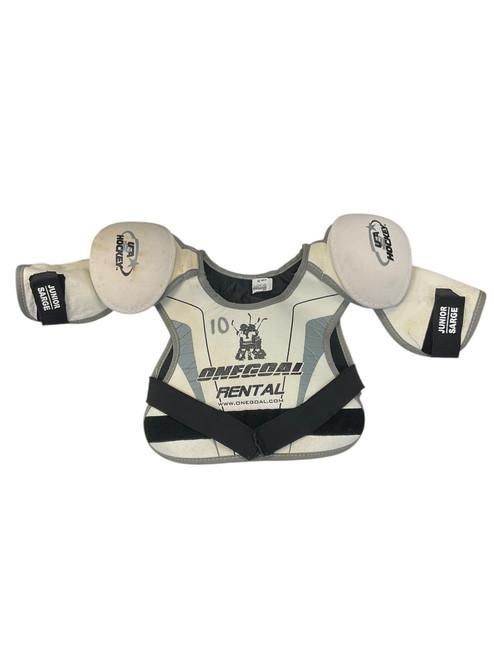 Vist Large View of Product Image Which is Used USA Hockey ONE GOAL SHOULDER PADS Youth Shoulder Pads SM
