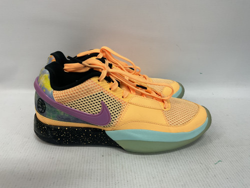 Vist Large View of Product Image Which is Used Nike Basketball Shoes M Orange Senior 6